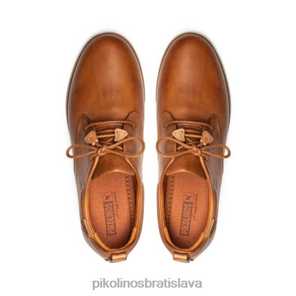 obuv brandy Pikolinos 640B4254 kožené derby topánky s okrúhlou špičkou na mallorke ženy