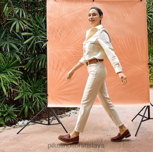 obuv cuero Pikolinos 640B4130 kožený mokasín aldaya ženy