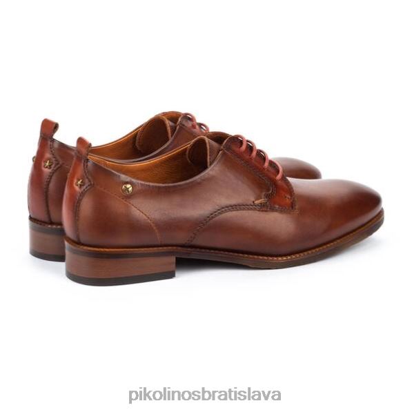 obuv cuero Pikolinos 640B4814 kráľovská topánka na šnurovanie ženy