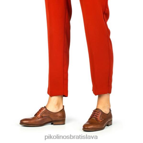 obuv cuero Pikolinos 640B4814 kráľovská topánka na šnurovanie ženy