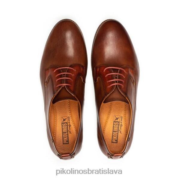 obuv cuero Pikolinos 640B4814 kráľovská topánka na šnurovanie ženy