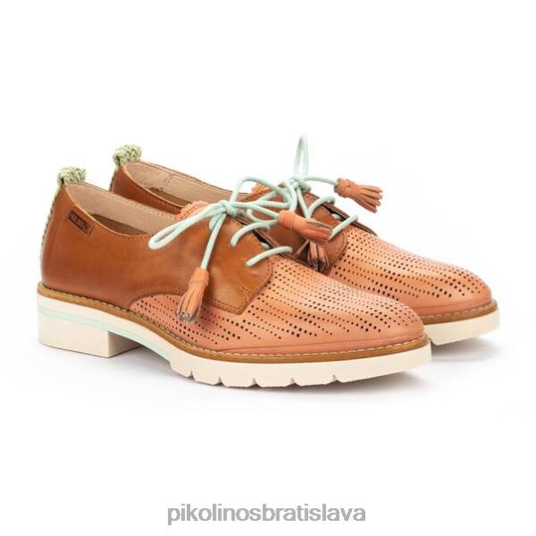 obuv červenať sa Pikolinos 640B4816 sitges šnurovacia topánka ženy