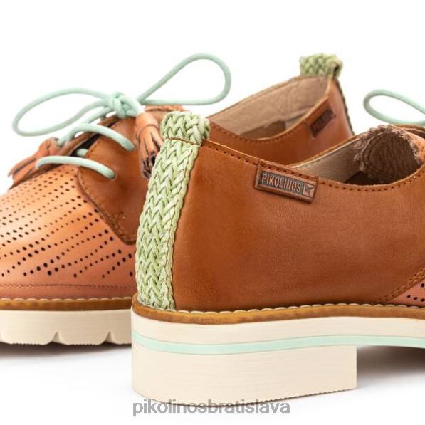 obuv červenať sa Pikolinos 640B4816 sitges šnurovacia topánka ženy