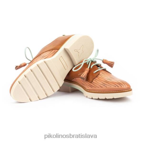 obuv červenať sa Pikolinos 640B4816 sitges šnurovacia topánka ženy