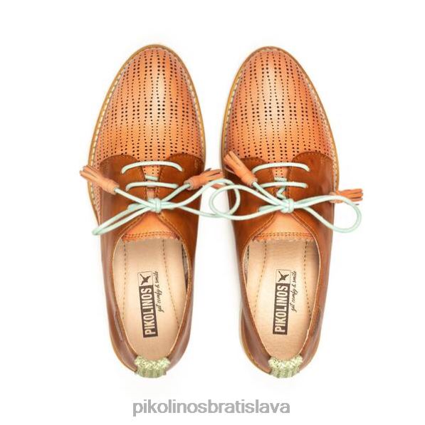 obuv červenať sa Pikolinos 640B4816 sitges šnurovacia topánka ženy