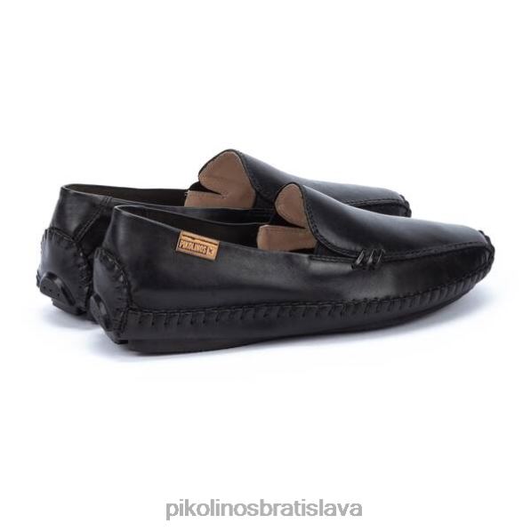 obuv čierna Pikolinos 640B447 kožený mokasín jerez jerez ženy