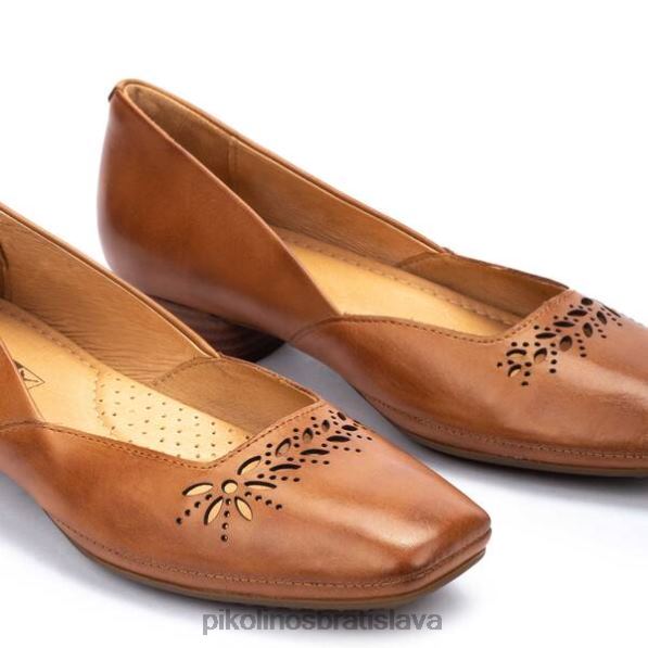 obuv brandy Pikolinos 640B4246 Alameda balerínkové lodičky s hranatou špičkou ženy
