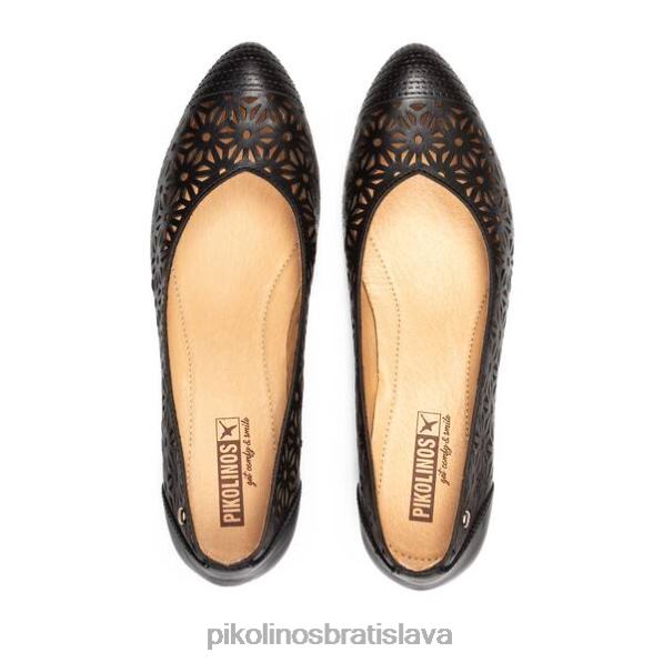 obuv čierna Pikolinos 640B4232 elba lodičky na nízkom opätku ženy