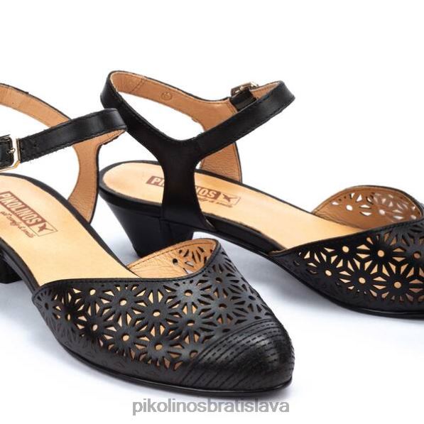 obuv čierna Pikolinos 640B4235 topánky na nízkom podpätku elba ženy