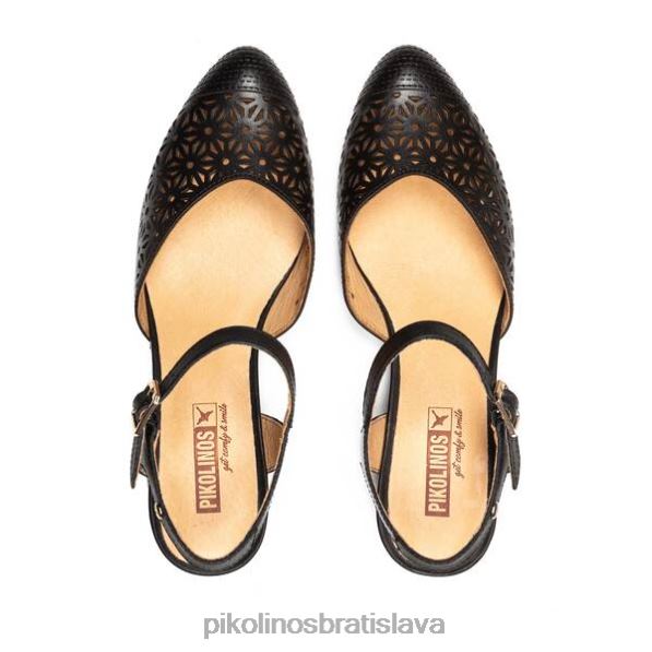obuv čierna Pikolinos 640B4235 topánky na nízkom podpätku elba ženy