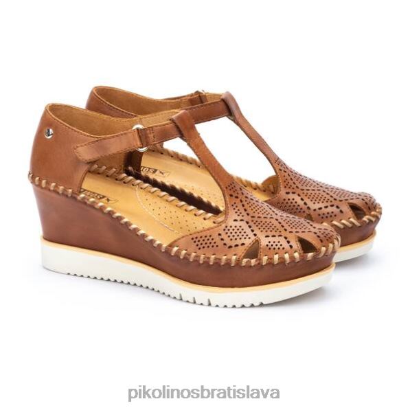 obuv brandy Pikolinos 640B4104 aguadulce klinové sandále s uzavretou špičkou ženy