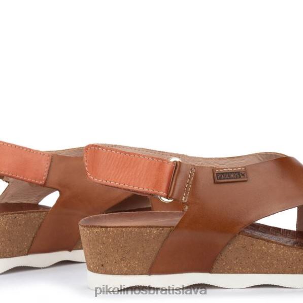 obuv brandy Pikolinos 640B434 mahon sandále s krížovým remienkom ženy