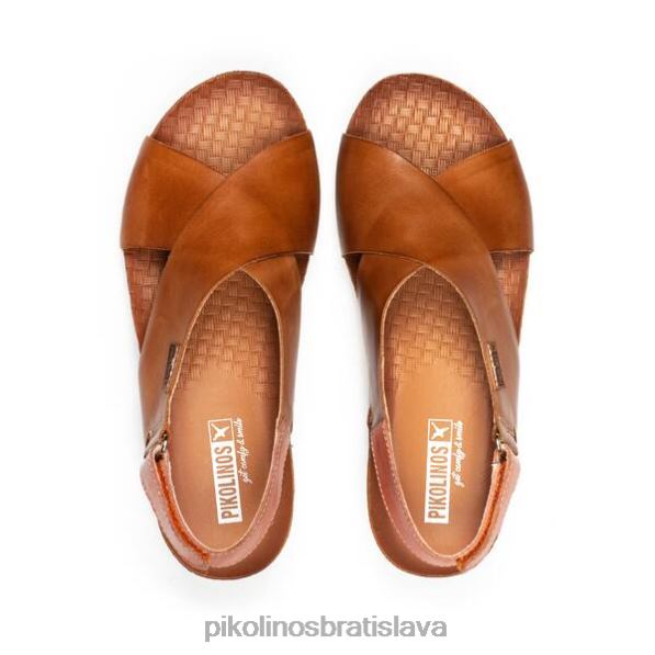 obuv brandy Pikolinos 640B434 mahon sandále s krížovým remienkom ženy