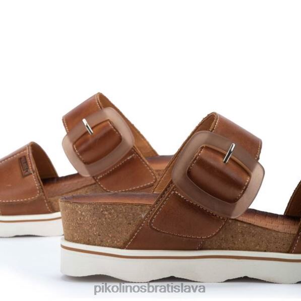 obuv brandy Pikolinos 640B497 Menorca bio dizajnové sandále s nastaviteľným remienkom ženy