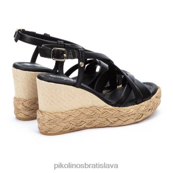 obuv čierna Pikolinos 640B4107 ronda strappy kliny ženy