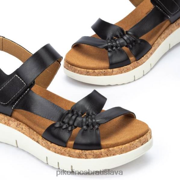 obuv čierna Pikolinos 640B439 palma palma sandále ženy