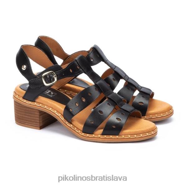 obuv čierna Pikolinos 640B4721 blanes sandále blanes ženy