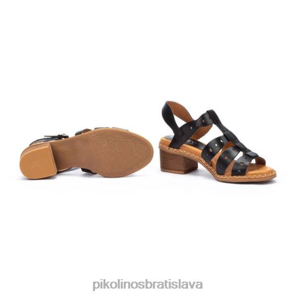 obuv čierna Pikolinos 640B4721 blanes sandále blanes ženy