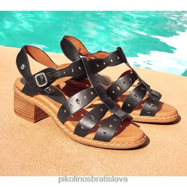 obuv čierna Pikolinos 640B4721 blanes sandále blanes ženy