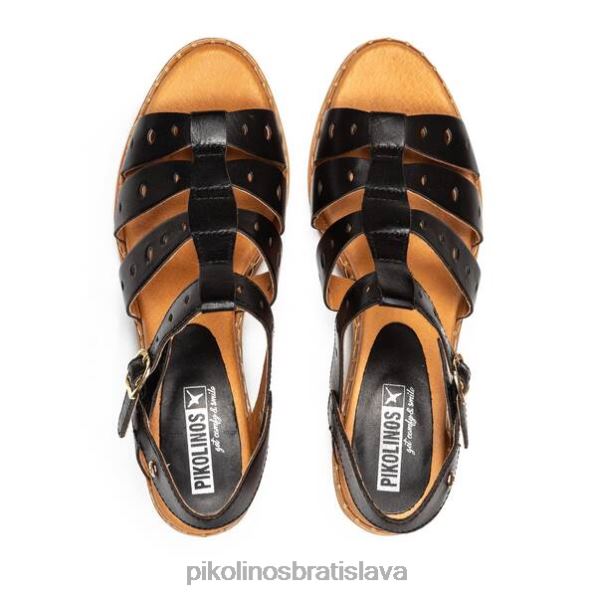 obuv čierna Pikolinos 640B4721 blanes sandále blanes ženy