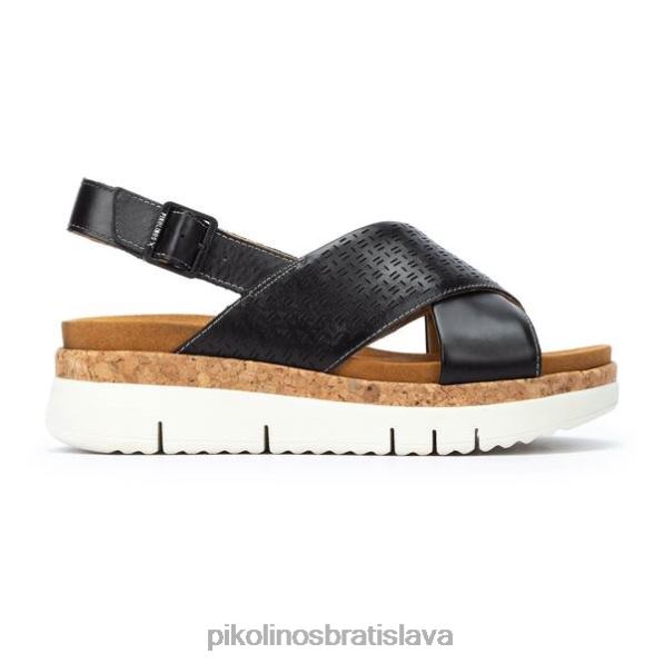 obuv čierna Pikolinos 640B4734 palma palma sandále ženy