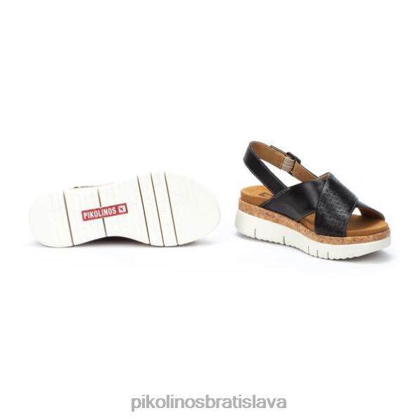 obuv čierna Pikolinos 640B4734 palma palma sandále ženy