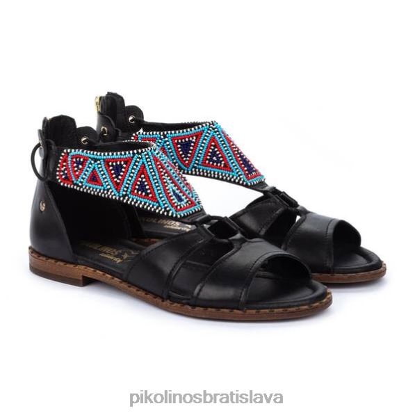 obuv čierna Pikolinos 640B4737 algar ploché sandále s uzavretým opätkom ženy