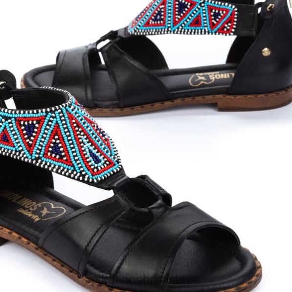 obuv čierna Pikolinos 640B4737 algar ploché sandále s uzavretým opätkom ženy