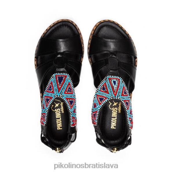 obuv čierna Pikolinos 640B4737 algar ploché sandále s uzavretým opätkom ženy