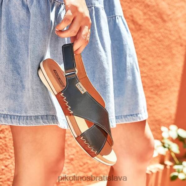 obuv čierna Pikolinos 640B4758 Tenerife Tenerife sandále ženy