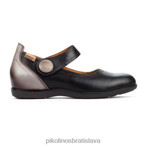 obuv čierna Pikolinos 640B4799 ador lodičky s bočným zapínaním ženy