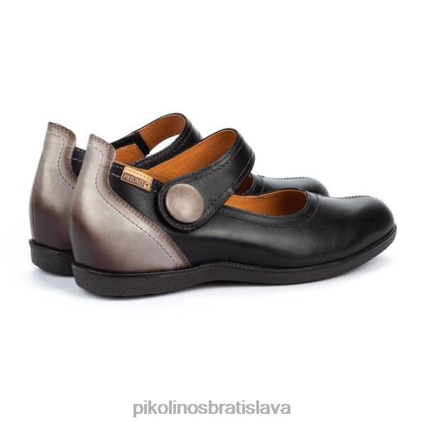 obuv čierna Pikolinos 640B4799 ador lodičky s bočným zapínaním ženy