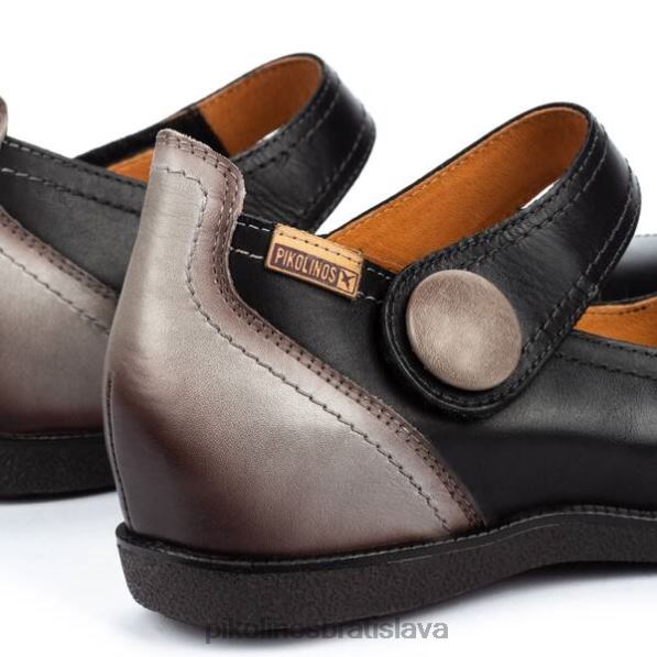 obuv čierna Pikolinos 640B4799 ador lodičky s bočným zapínaním ženy