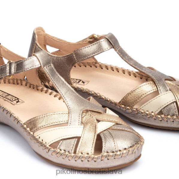 obuv kameň Pikolinos 640B466 p. tkané sandále vallarta s bočným suchým zipsom ženy