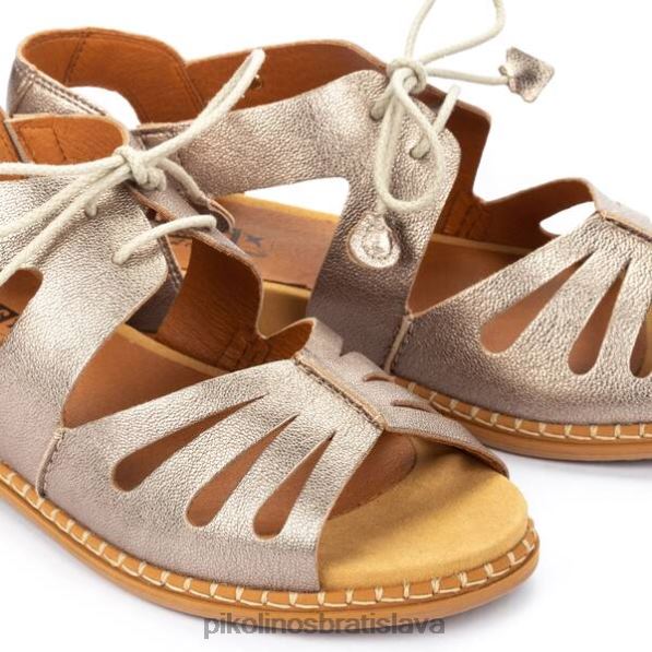 obuv kameň Pikolinos 640B4707 marazul páskové sandále na šnurovanie ženy