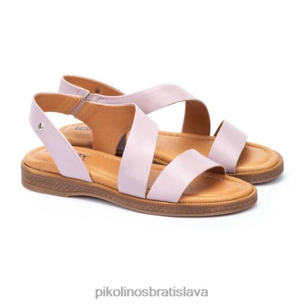 obuv malva Pikolinos 640B4733 ploché remienkové sandále moraira ženy