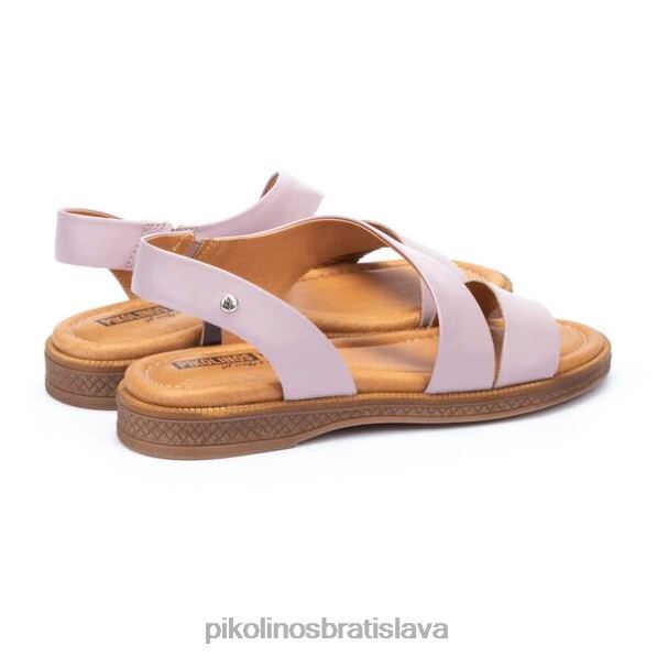 obuv malva Pikolinos 640B4733 ploché remienkové sandále moraira ženy