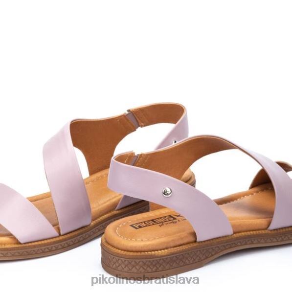 obuv malva Pikolinos 640B4733 ploché remienkové sandále moraira ženy