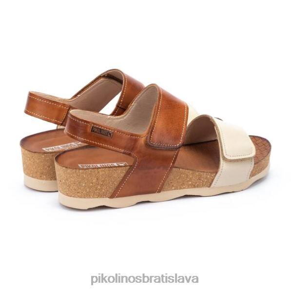 obuv marfil Pikolinos 640B438 mahon mahon sandále ženy