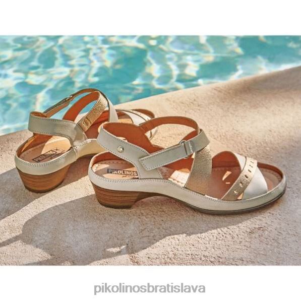obuv marfil Pikolinos 640B4702 huelva Kliny huelva s pásikom bandeau ženy