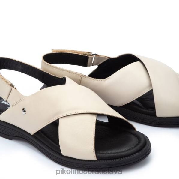 obuv marfil Pikolinos 640B4732 ploché sandále moraira moraira ženy