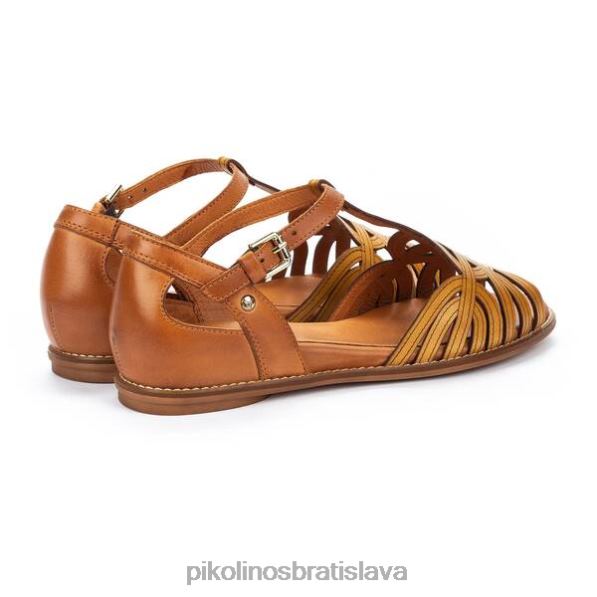 obuv med Pikolinos 640B4709 ploché sandále talavera s tkanými remienkami ženy