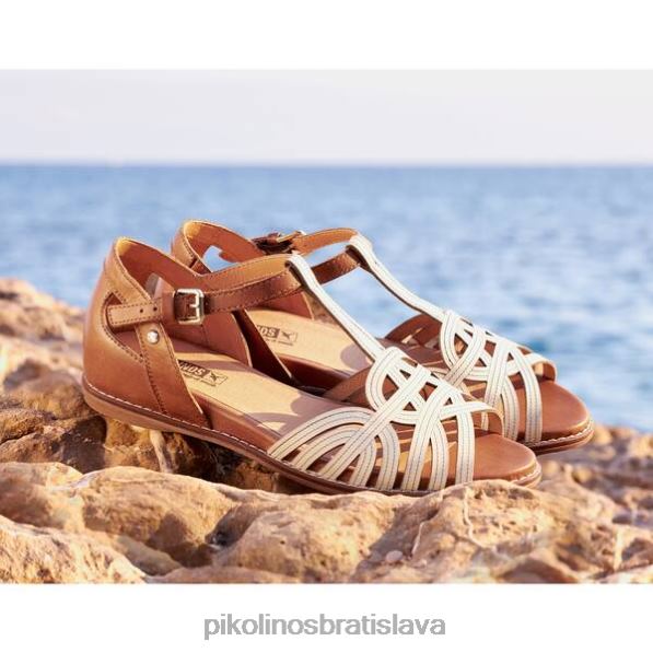 obuv nata Pikolinos 640B4710 ploché sandále talavera s tkanými remienkami ženy