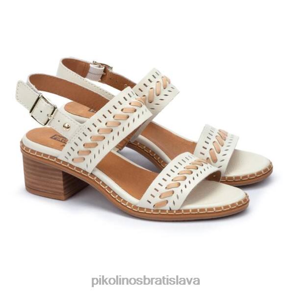 obuv nata Pikolinos 640B488 blanes sandále s blokovým podpätkom so zapínaním na pracku ženy