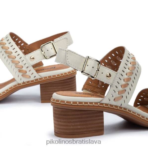 obuv nata Pikolinos 640B488 blanes sandále s blokovým podpätkom so zapínaním na pracku ženy
