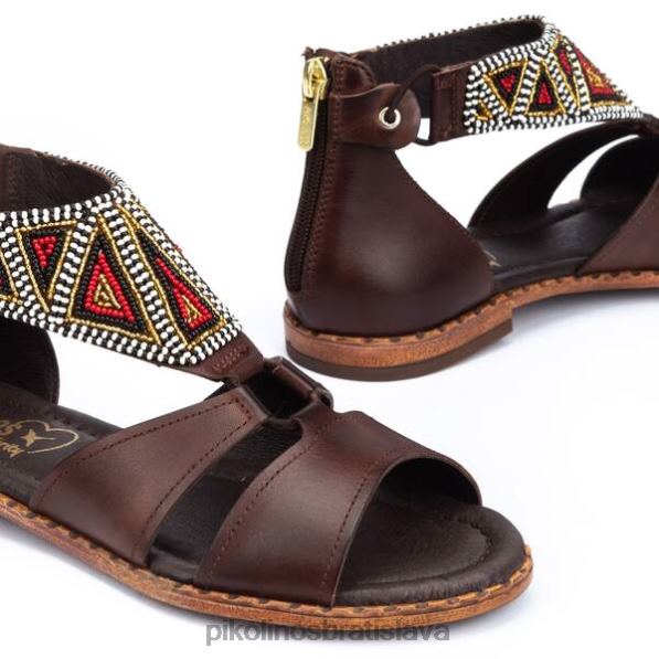 obuv olmo Pikolinos 640B4738 algar ploché sandále s uzavretým opätkom ženy