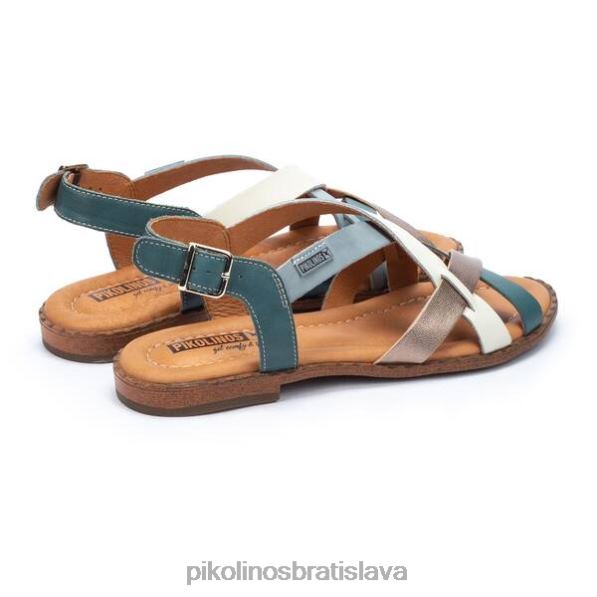 obuv rieka Pikolinos 640B41 algar ploché sandále s remienkom na päte ženy