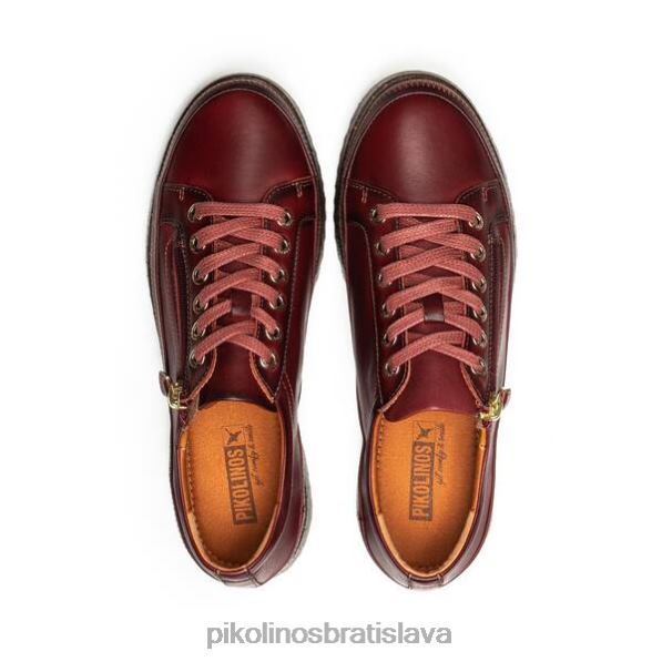 obuv arcilla Pikolinos 640B4784 Šnurovacie tenisky mallorca s bočným zipsom a jedinečnou podrážkou ženy