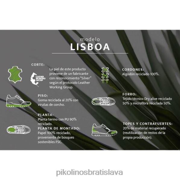obuv cuero Pikolinos 640B4760 lisboa lisboa tréneri ženy