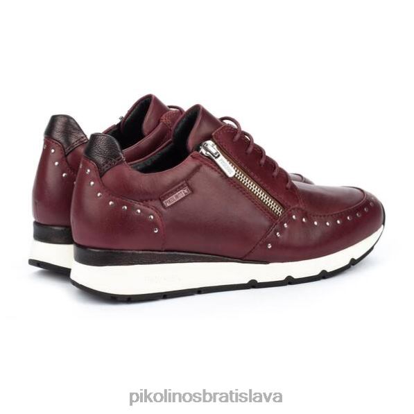 obuv granát Pikolinos 640B4781 ležérne tenisky mundaka ženy